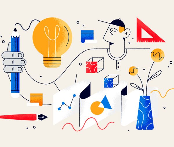 Single-page website design